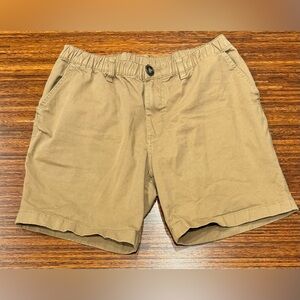 Chubbies tan khaki chino shorts medium VGUC